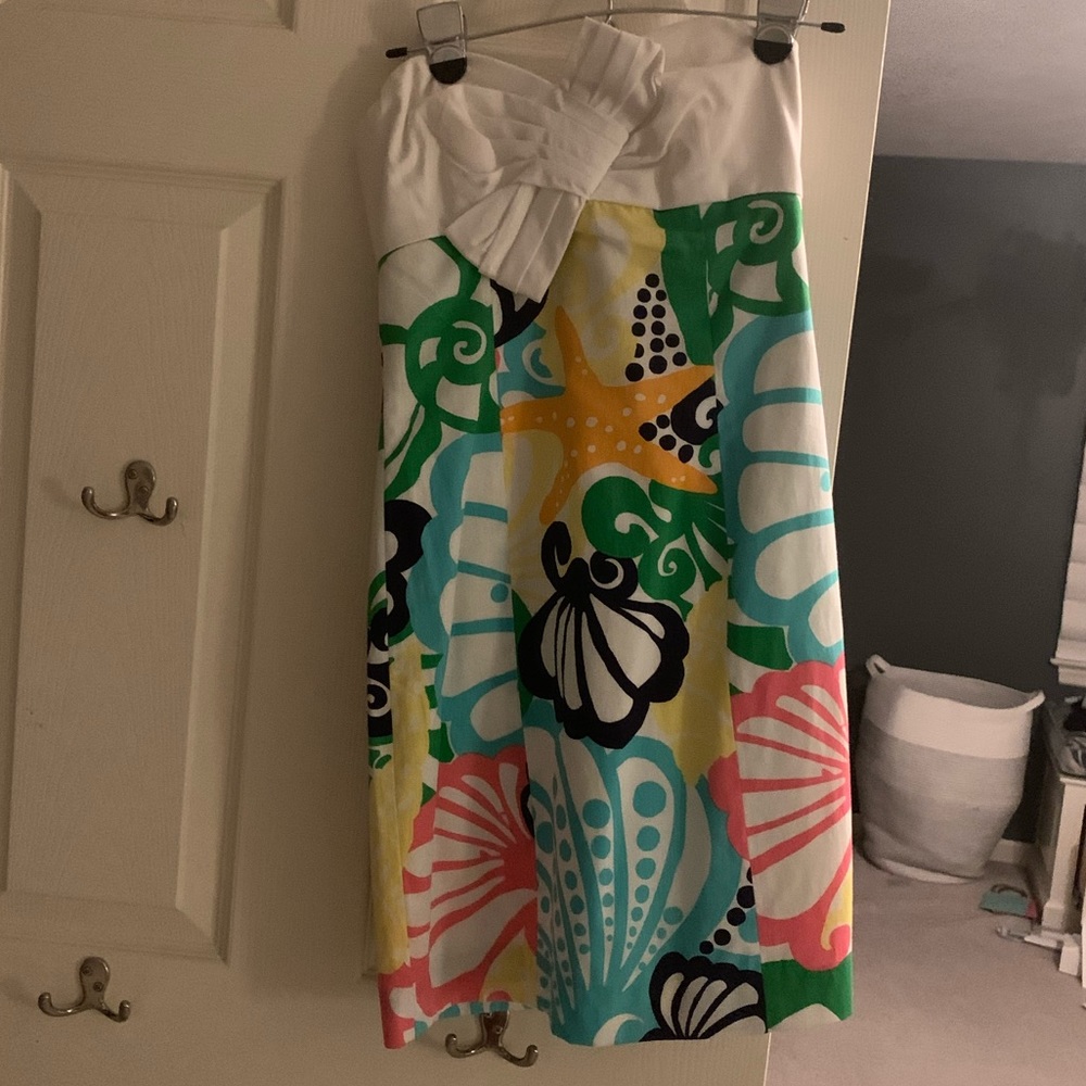 Strapless Lilly Pulitzer dress
